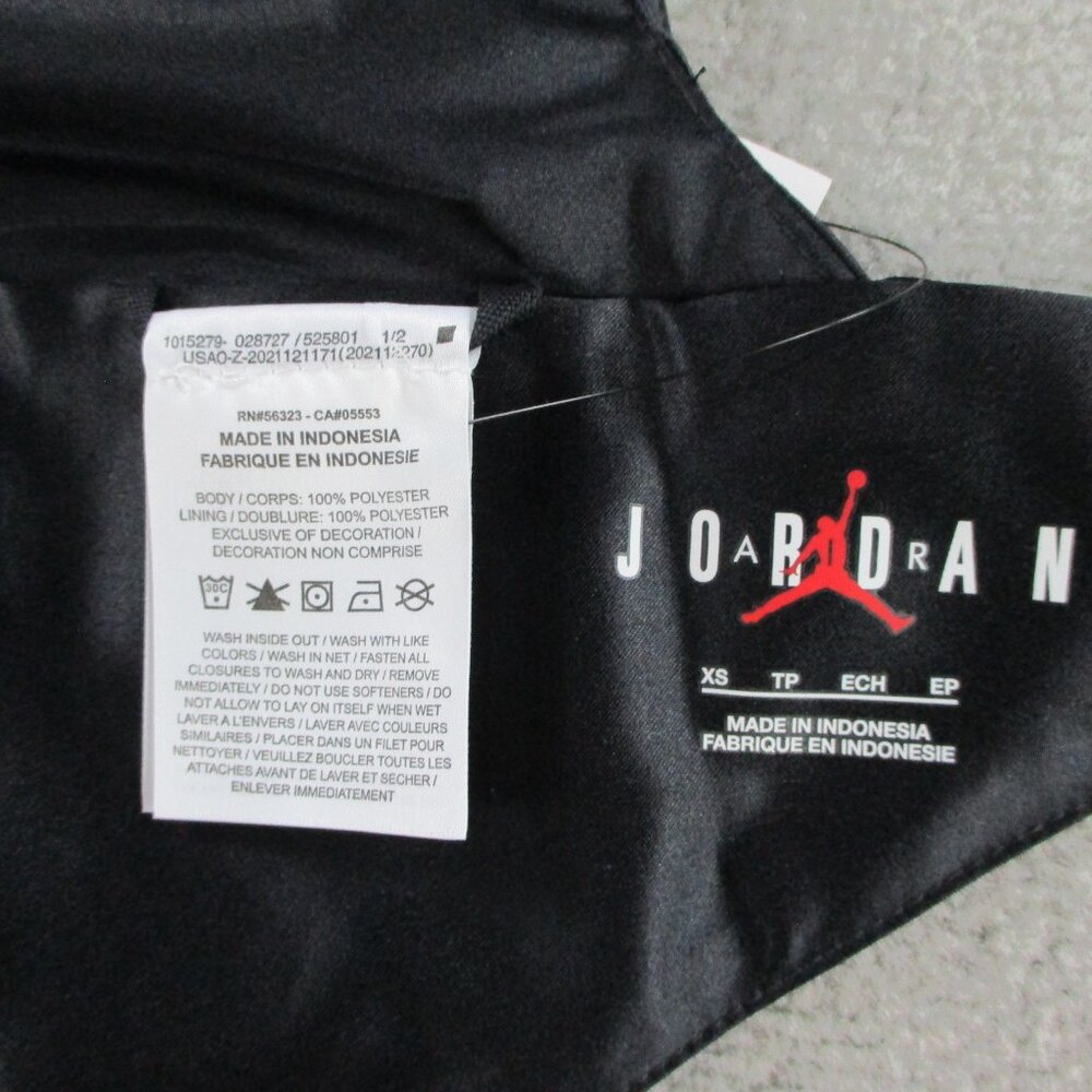 Nike Jordan X Travis Scott Womens Black Tank Size‎ XS Open Back Tie FD9115 NEW - Picture 5 of 8